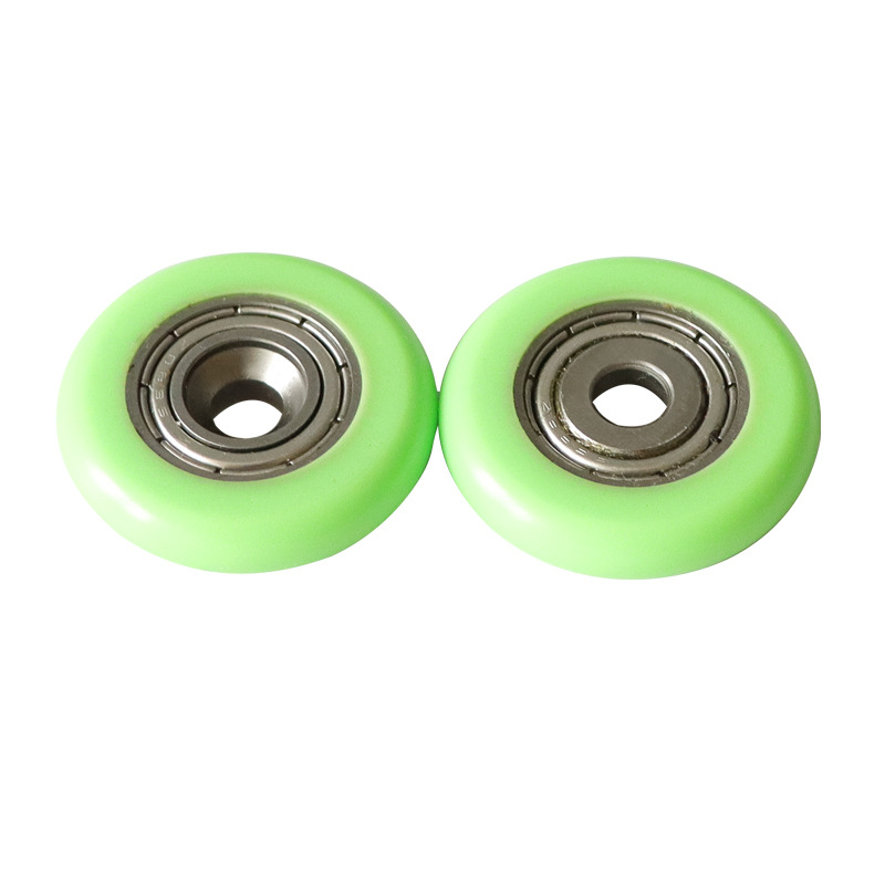 Customized Nylon Roller With Bearing Plastic Pulley Wheels